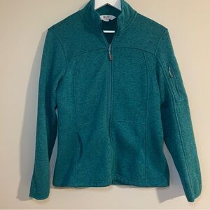 Guide Series Womens Teal Full-Zip Jacket